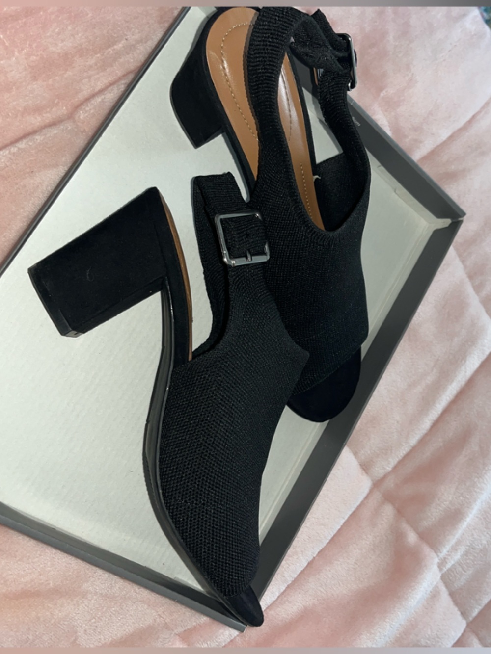 Style & Co. Open-Toe Slingback Heels - Picture 4 of 7